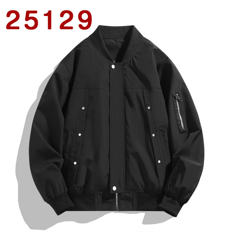 Autumn New Fashionable Loose Fit Bomber Jacket for Men and Women